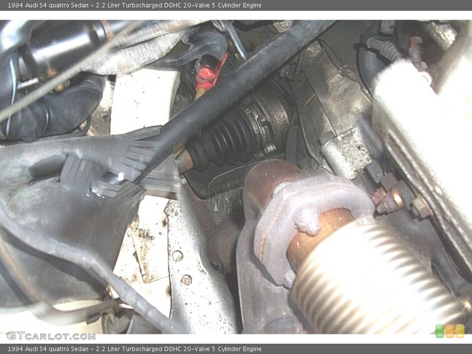 2.2 Liter Turbocharged DOHC 20-Valve 5 Cylinder Engine for the 1994 Audi S4 #68414147