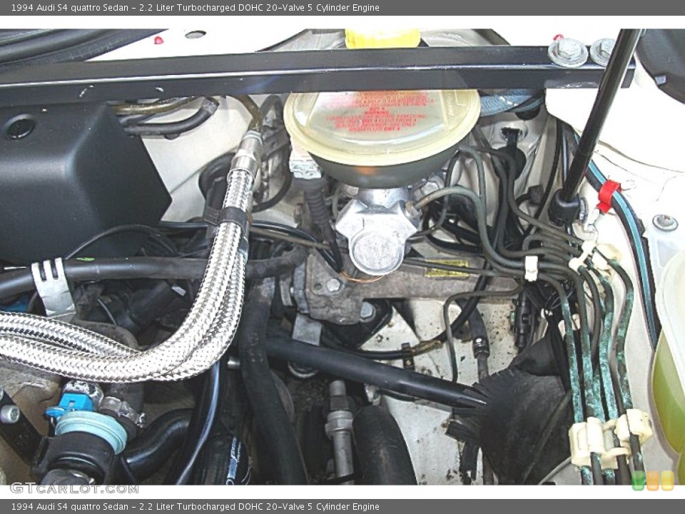 2.2 Liter Turbocharged DOHC 20-Valve 5 Cylinder Engine for the 1994 Audi S4 #68414167