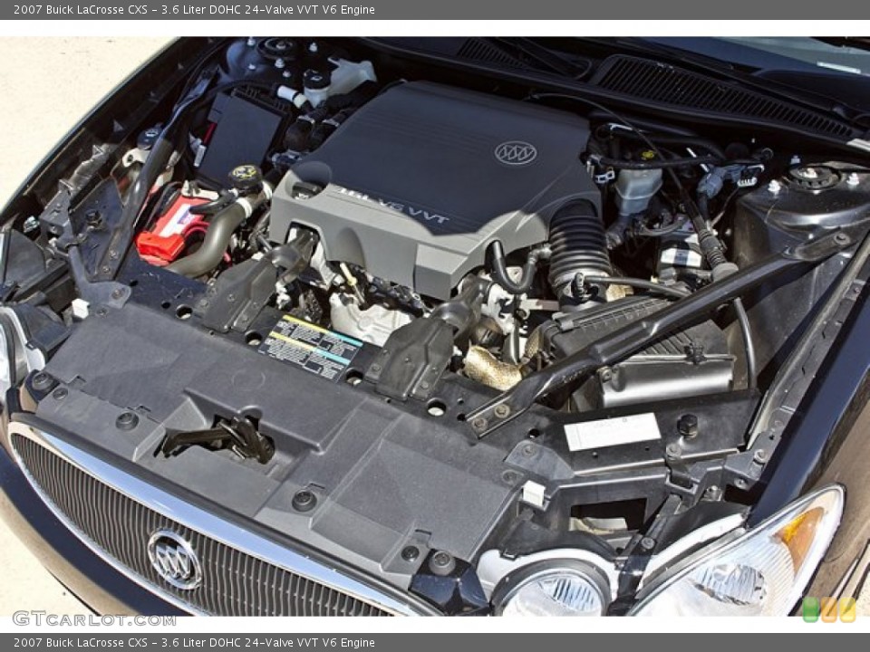 3.6 Liter DOHC 24-Valve VVT V6 Engine for the 2007 Buick LaCrosse #68415869