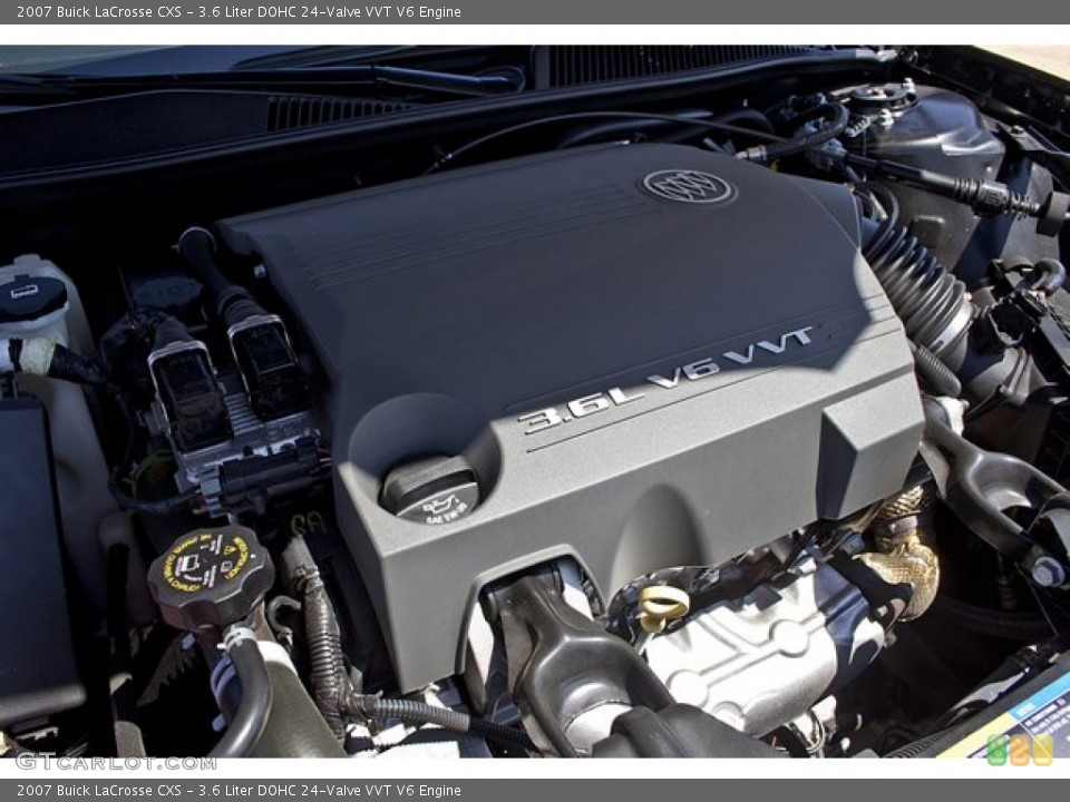 3.6 Liter DOHC 24-Valve VVT V6 Engine for the 2007 Buick LaCrosse #68415890