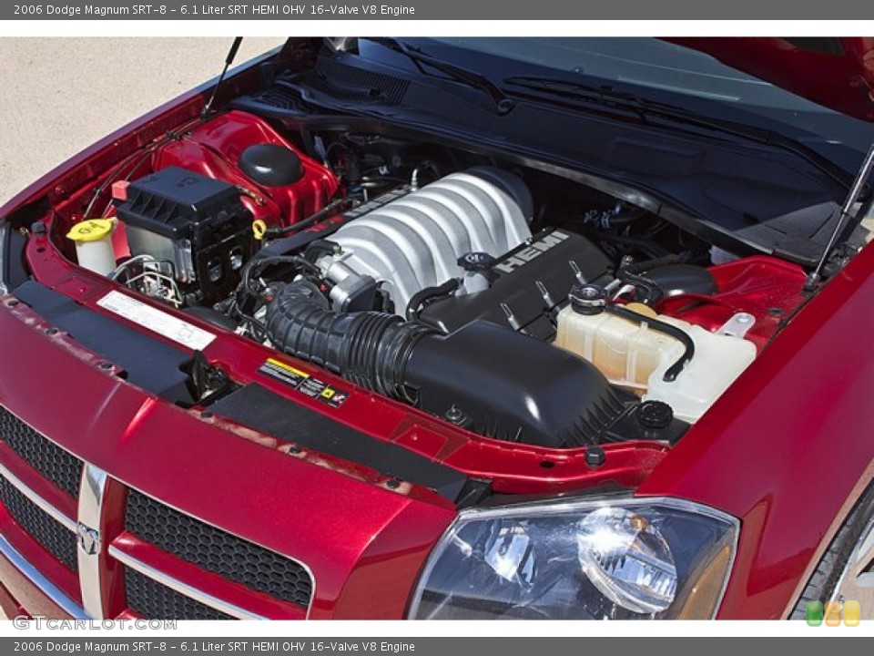 6.1 Liter SRT HEMI OHV 16-Valve V8 Engine for the 2006 Dodge Magnum #68416109