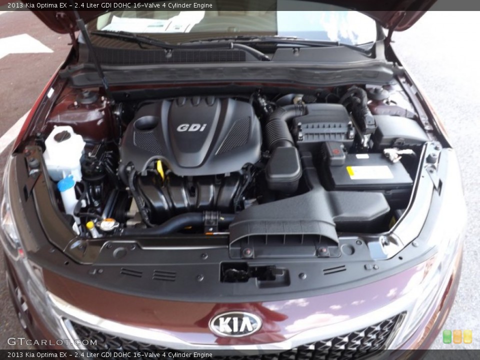 2.4 Liter GDI DOHC 16-Valve 4 Cylinder Engine for the 2013 Kia Optima #68417549