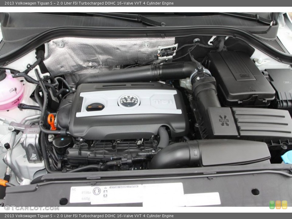 2.0 Liter FSI Turbocharged DOHC 16-Valve VVT 4 Cylinder Engine for the 2013 Volkswagen Tiguan #68421398