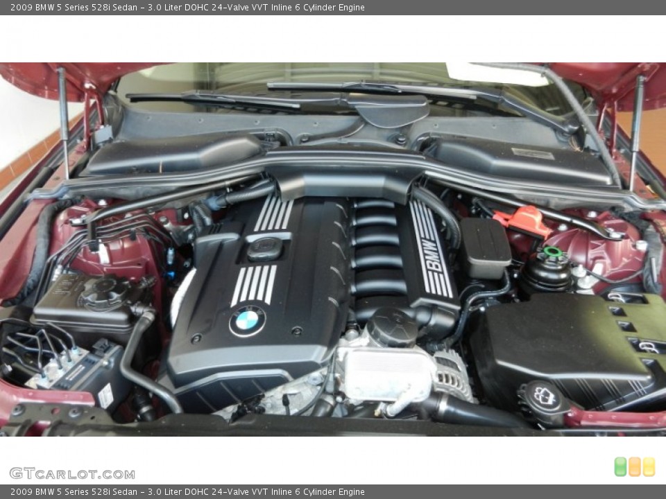 3.0 Liter DOHC 24-Valve VVT Inline 6 Cylinder Engine for the 2009 BMW 5 Series #68425067