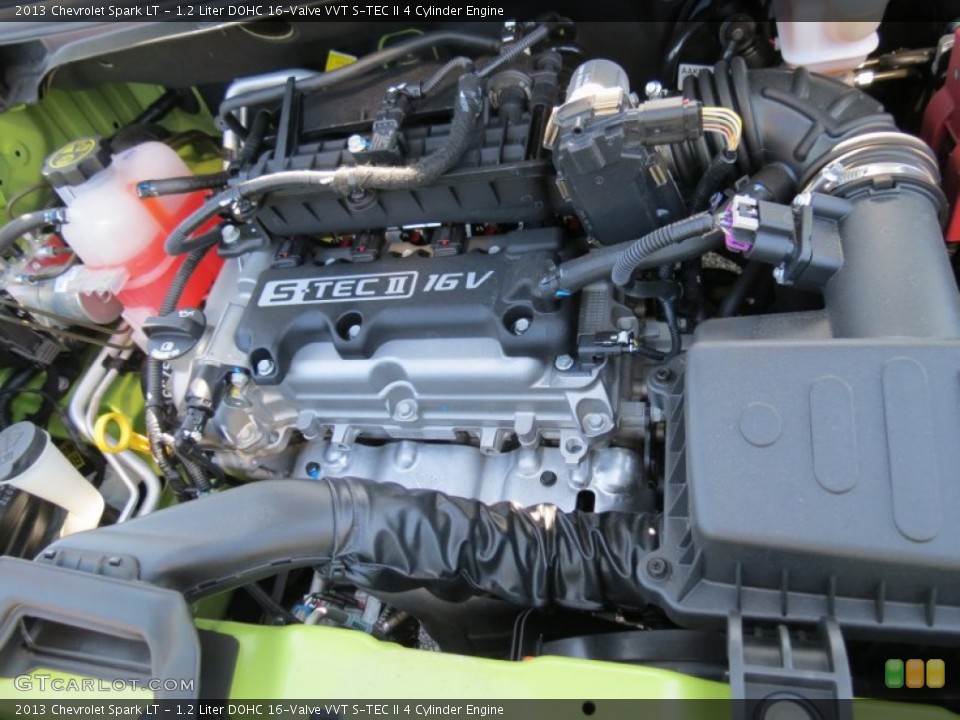 1.2 Liter DOHC 16-Valve VVT S-TEC II 4 Cylinder Engine for the 2013 Chevrolet Spark #68428451