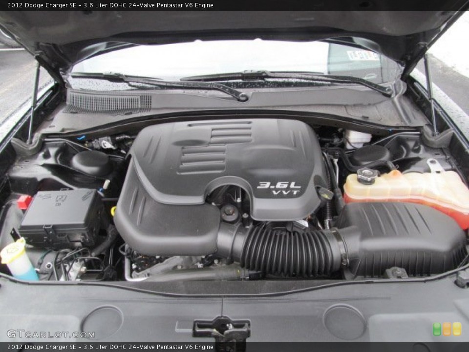 3.6 Liter DOHC 24-Valve Pentastar V6 Engine for the 2012 Dodge Charger #68437259