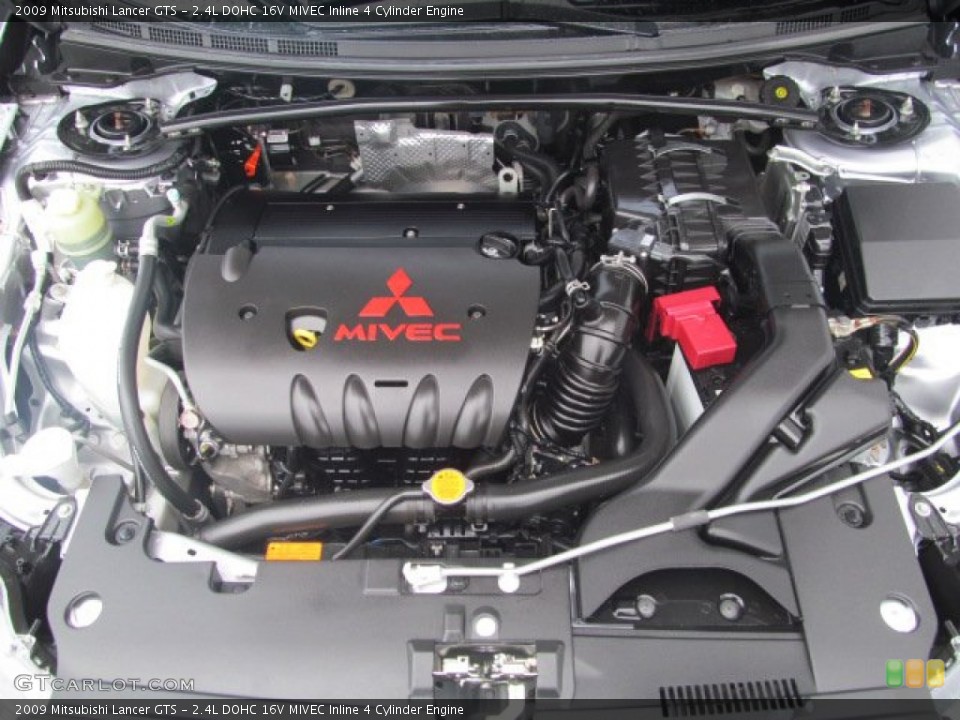 2.4L DOHC 16V MIVEC Inline 4 Cylinder Engine for the 2009 Mitsubishi Lancer #68437943
