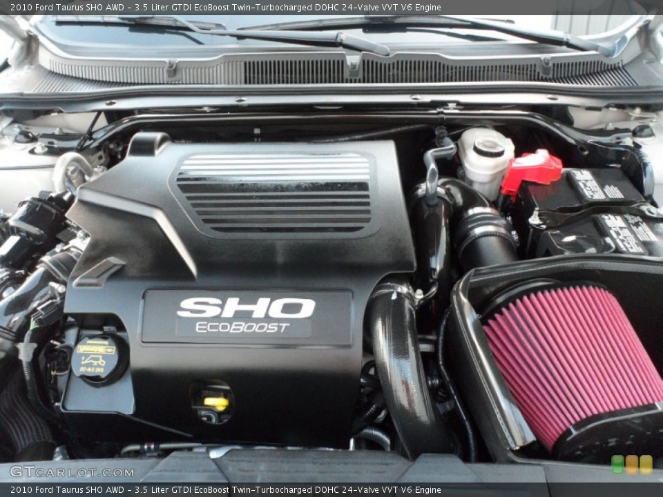 3.5 Liter GTDI EcoBoost Twin-Turbocharged DOHC 24-Valve VVT V6 Engine for the 2010 Ford Taurus #68439641