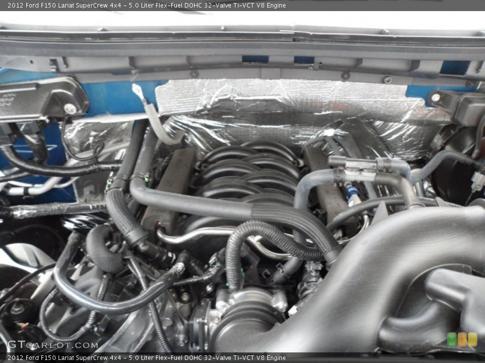 5.0 Liter Flex-Fuel DOHC 32-Valve Ti-VCT V8 Engine for the 2012 Ford F150 #68441666