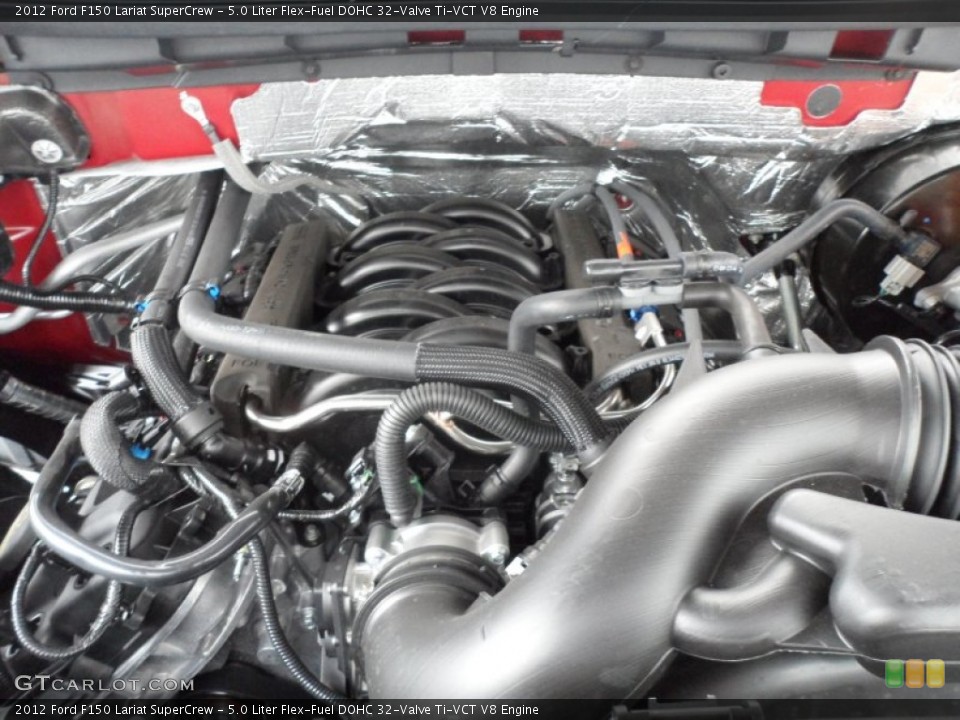5.0 Liter Flex-Fuel DOHC 32-Valve Ti-VCT V8 Engine for the 2012 Ford F150 #68442599