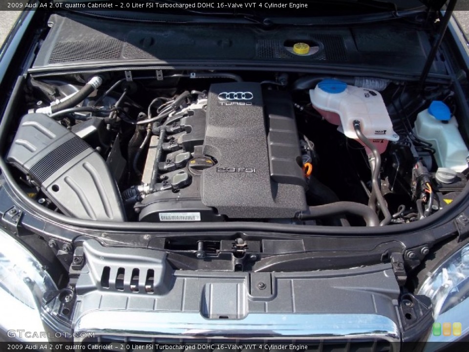 2.0 Liter FSI Turbocharged DOHC 16-Valve VVT 4 Cylinder Engine for the 2009 Audi A4 #68445505