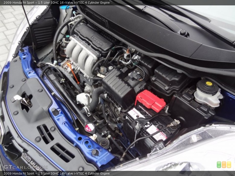 1.5 Liter SOHC 16-Valve i-VTEC 4 Cylinder Engine for the 2009 Honda Fit #68460569