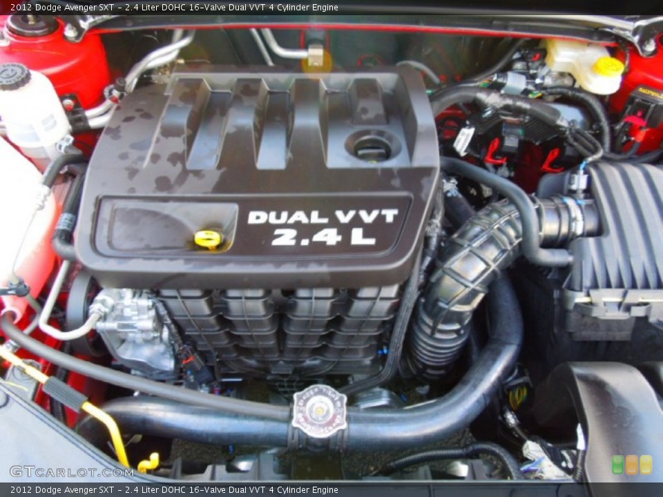 2.4 Liter DOHC 16-Valve Dual VVT 4 Cylinder Engine for the 2012 Dodge Avenger #68464591
