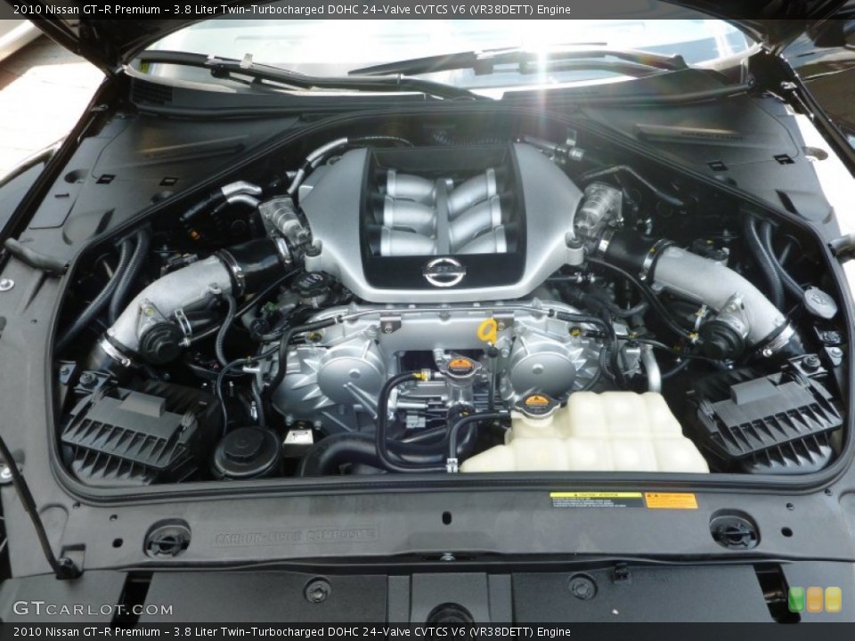 3.8 Liter Twin-Turbocharged DOHC 24-Valve CVTCS V6 (VR38DETT) Engine for the 2010 Nissan GT-R #68467189