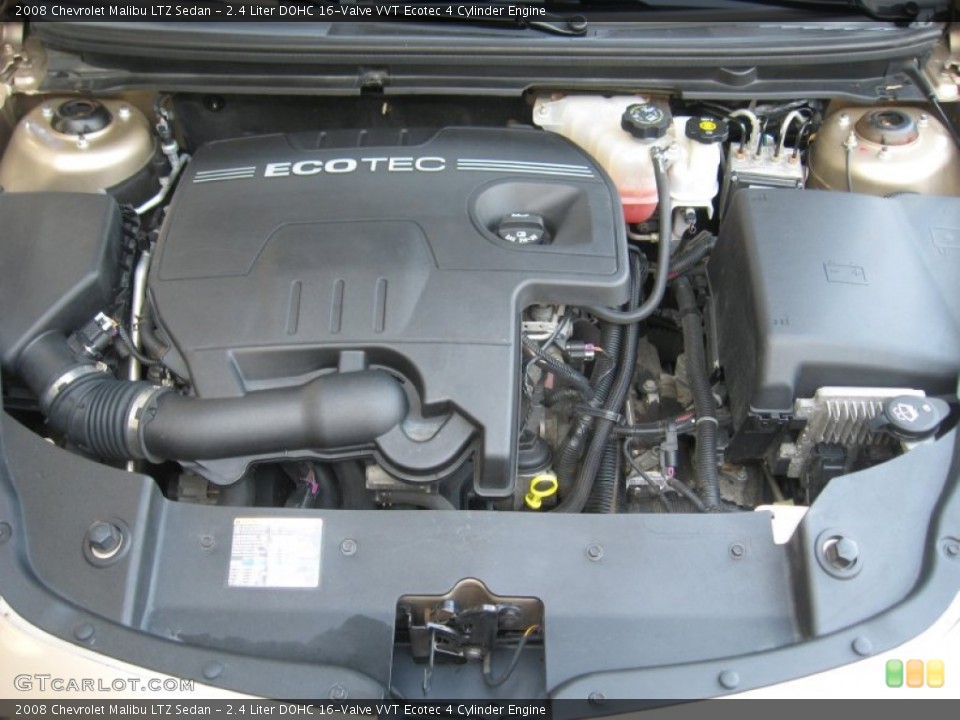 2.4 Liter DOHC 16-Valve VVT Ecotec 4 Cylinder Engine for the 2008 Chevrolet Malibu #68479249