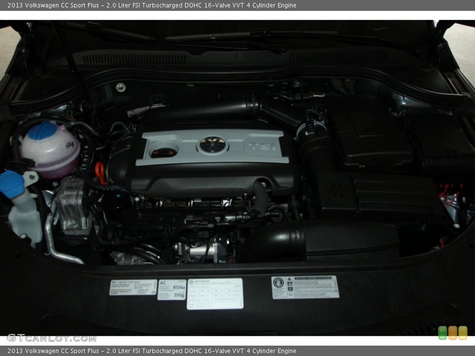 2.0 Liter FSI Turbocharged DOHC 16-Valve VVT 4 Cylinder Engine for the 2013 Volkswagen CC #68480416