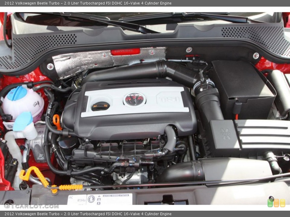 2.0 Liter Turbocharged FSI DOHC 16-Valve 4 Cylinder Engine for the 2012 Volkswagen Beetle #68481355