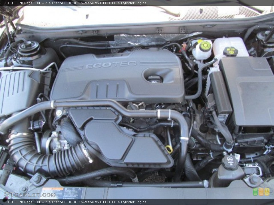 2.4 Liter SIDI DOHC 16-Valve VVT ECOTEC 4 Cylinder Engine for the 2011 Buick Regal #68501962