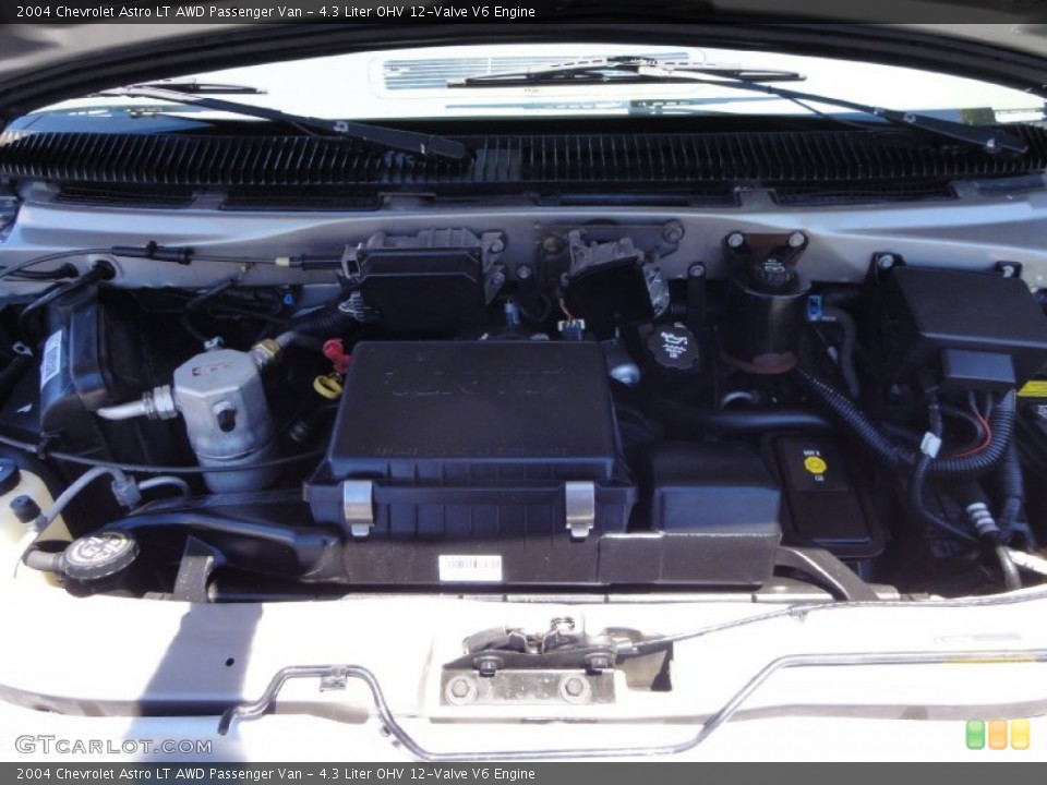 4.3 Liter OHV 12-Valve V6 Engine for the 2004 Chevrolet Astro #68506309