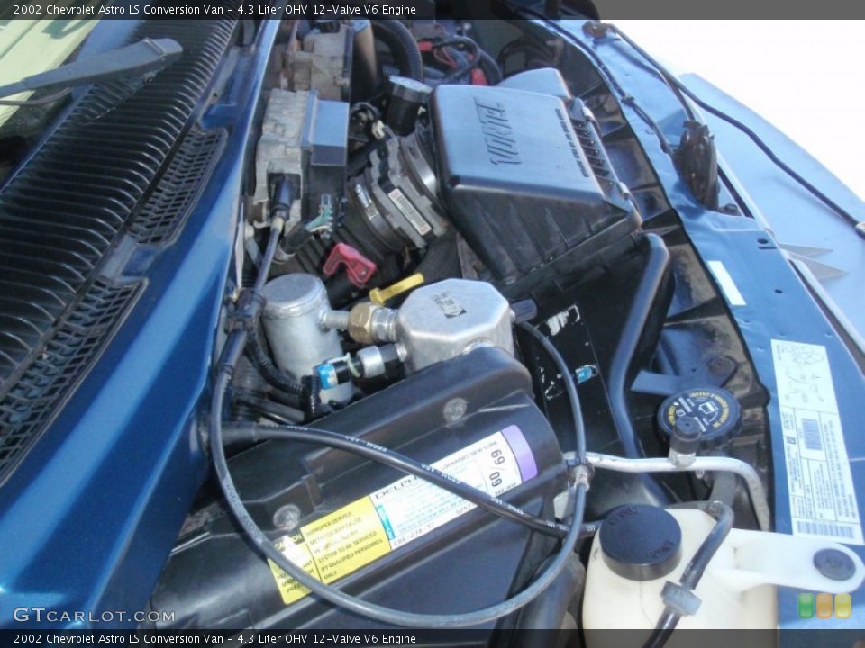 4.3 Liter OHV 12-Valve V6 Engine for the 2002 Chevrolet Astro #68507128