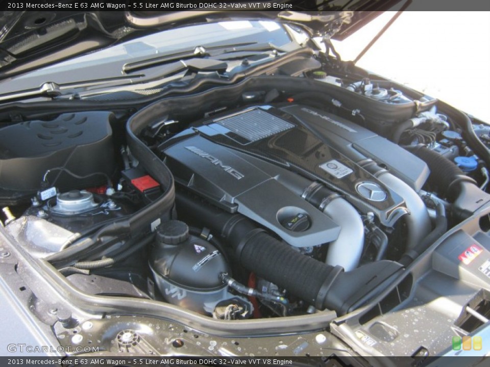 5.5 Liter AMG Biturbo DOHC 32-Valve VVT V8 Engine for the 2013 Mercedes-Benz E #68515714