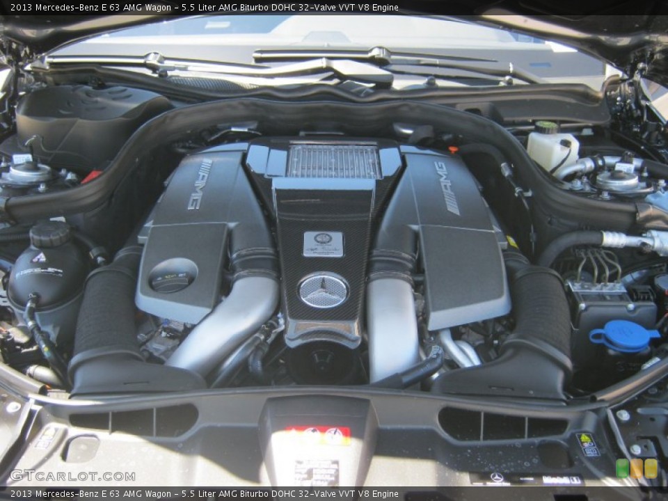 5.5 Liter AMG Biturbo DOHC 32-Valve VVT V8 Engine for the 2013 Mercedes-Benz E #68515717