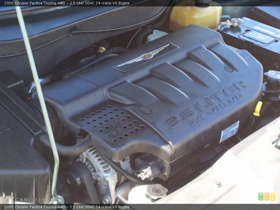 3.5 Liter SOHC 24-Valve V6 Engine for the 2005 Chrysler Pacifica #68524381
