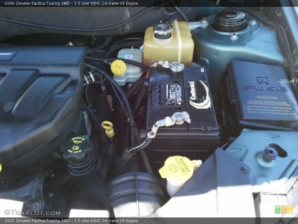 3.5 Liter SOHC 24-Valve V6 Engine for the 2005 Chrysler Pacifica #68524399