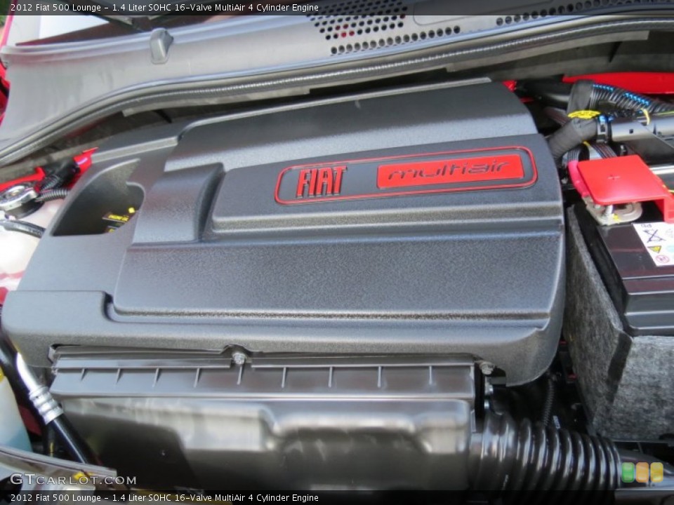 1.4 Liter SOHC 16-Valve MultiAir 4 Cylinder Engine for the 2012 Fiat 500 #68528263