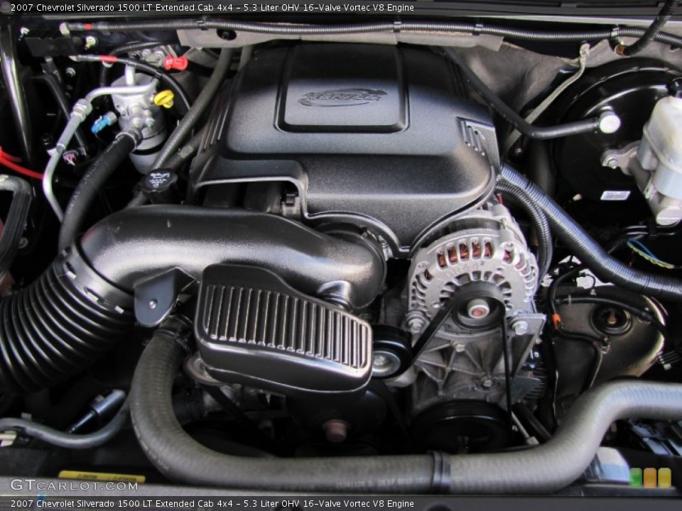 5.3 Liter OHV 16-Valve Vortec V8 Engine for the 2007 Chevrolet Silverado 1500 #68528488