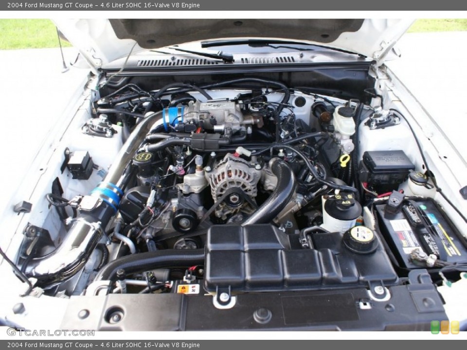 4.6 Liter SOHC 16-Valve V8 Engine for the 2004 Ford Mustang #68529011