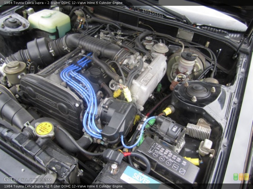 2.8 Liter DOHC 12-Valve Inline 6 Cylinder Engine for the 1984 Toyota Celica #68529089