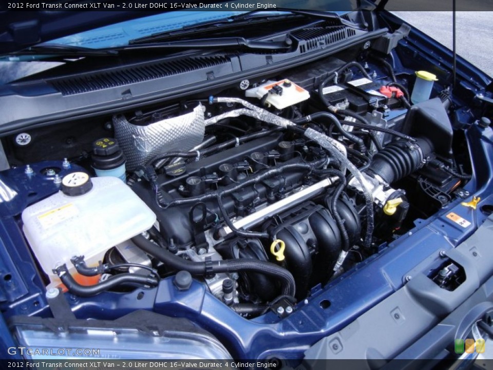 2.0 Liter DOHC 16-Valve Duratec 4 Cylinder Engine for the 2012 Ford Transit Connect #68535151