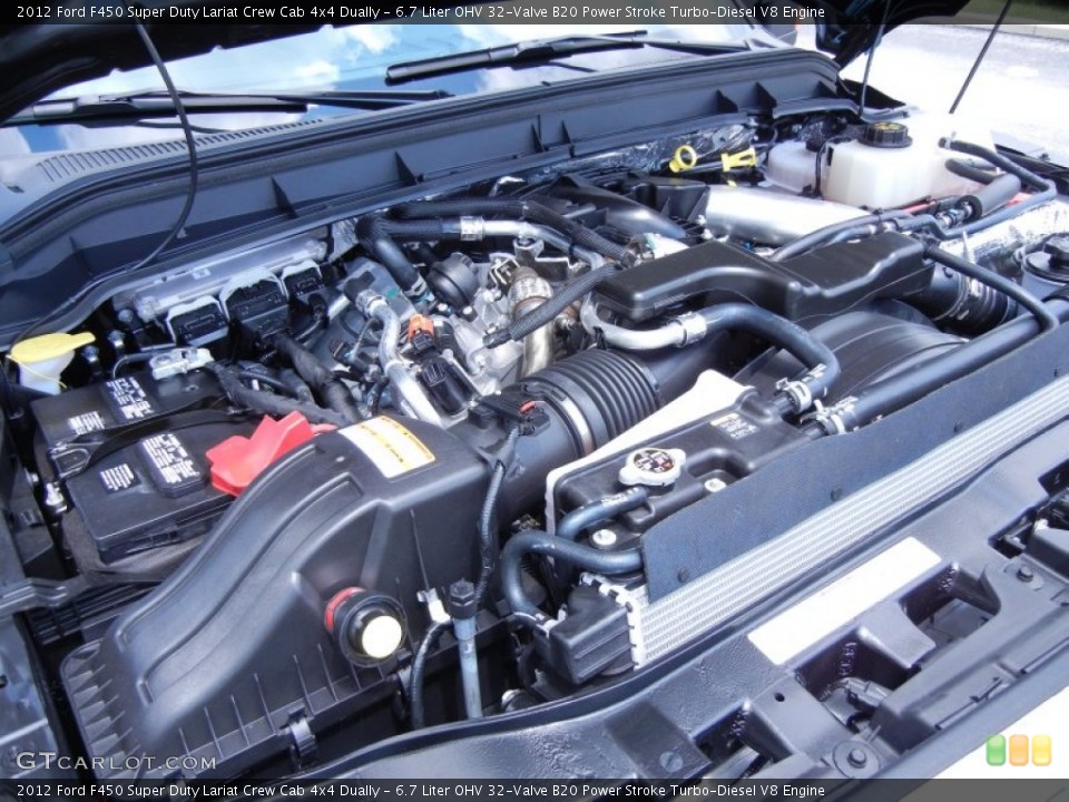 6.7 Liter OHV 32-Valve B20 Power Stroke Turbo-Diesel V8 Engine for the 2012 Ford F450 Super Duty #68535268