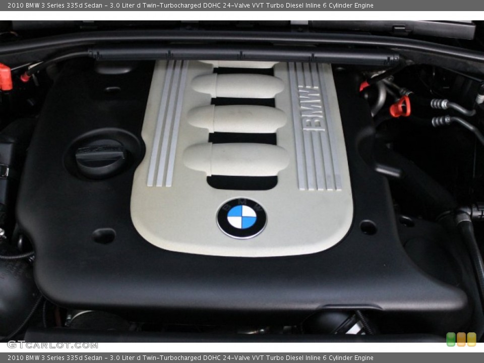 3.0 Liter d Twin-Turbocharged DOHC 24-Valve VVT Turbo Diesel Inline 6 Cylinder Engine for the 2010 BMW 3 Series #68536780