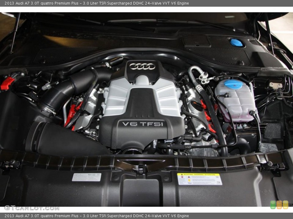 3.0 Liter TSFI Supercharged DOHC 24-Valve VVT V6 Engine for the 2013 Audi A7 #68539483