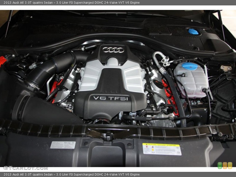 3.0 Liter FSI Supercharged DOHC 24-Valve VVT V6 Engine for the 2013 Audi A6 #68540602