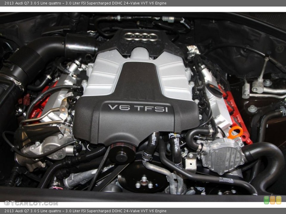 3.0 Liter FSI Supercharged DOHC 24-Valve VVT V6 Engine for the 2013 Audi Q7 #68541778