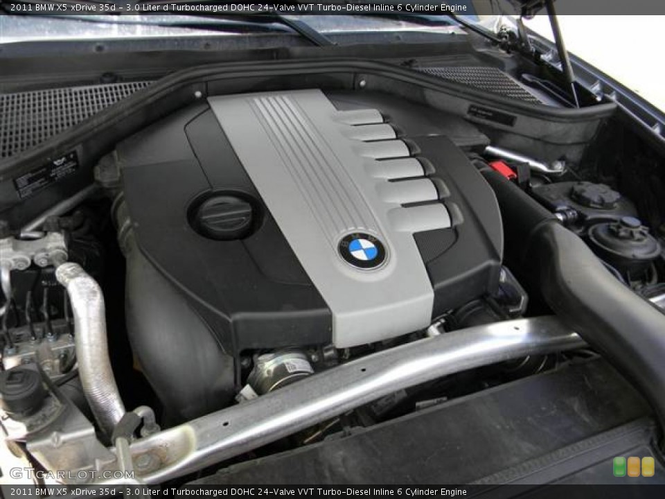 3.0 Liter d Turbocharged DOHC 24-Valve VVT Turbo-Diesel Inline 6 Cylinder Engine for the 2011 BMW X5 #68542750