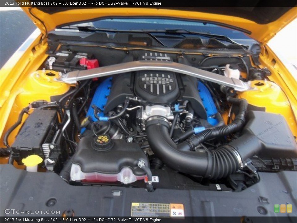 5.0 Liter 302 Hi-Po DOHC 32-Valve Ti-VCT V8 Engine for the 2013 Ford Mustang #68545578