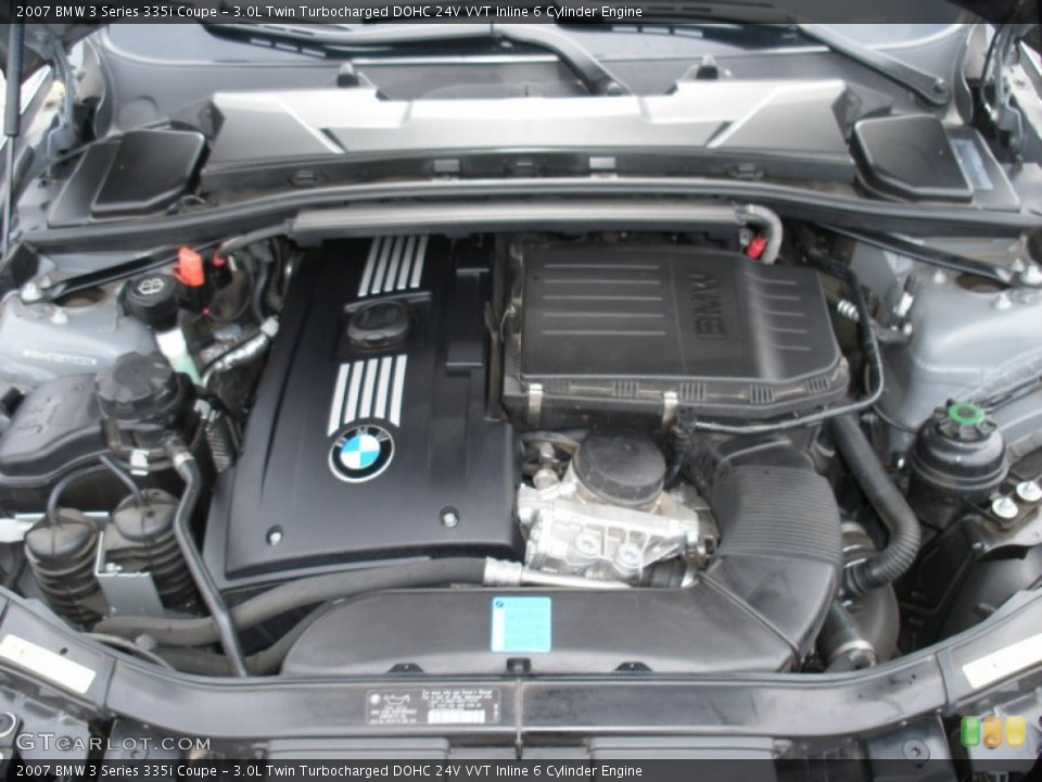 3.0L Twin Turbocharged DOHC 24V VVT Inline 6 Cylinder Engine for the 2007 BMW 3 Series #68549592