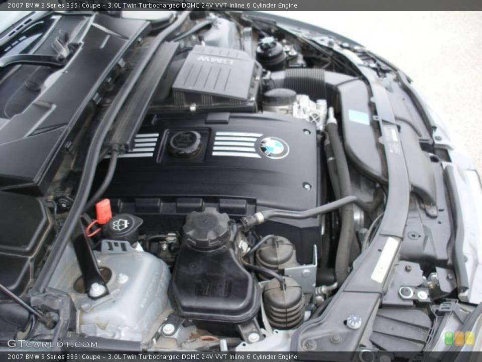 3.0L Twin Turbocharged DOHC 24V VVT Inline 6 Cylinder Engine for the 2007 BMW 3 Series #68549611