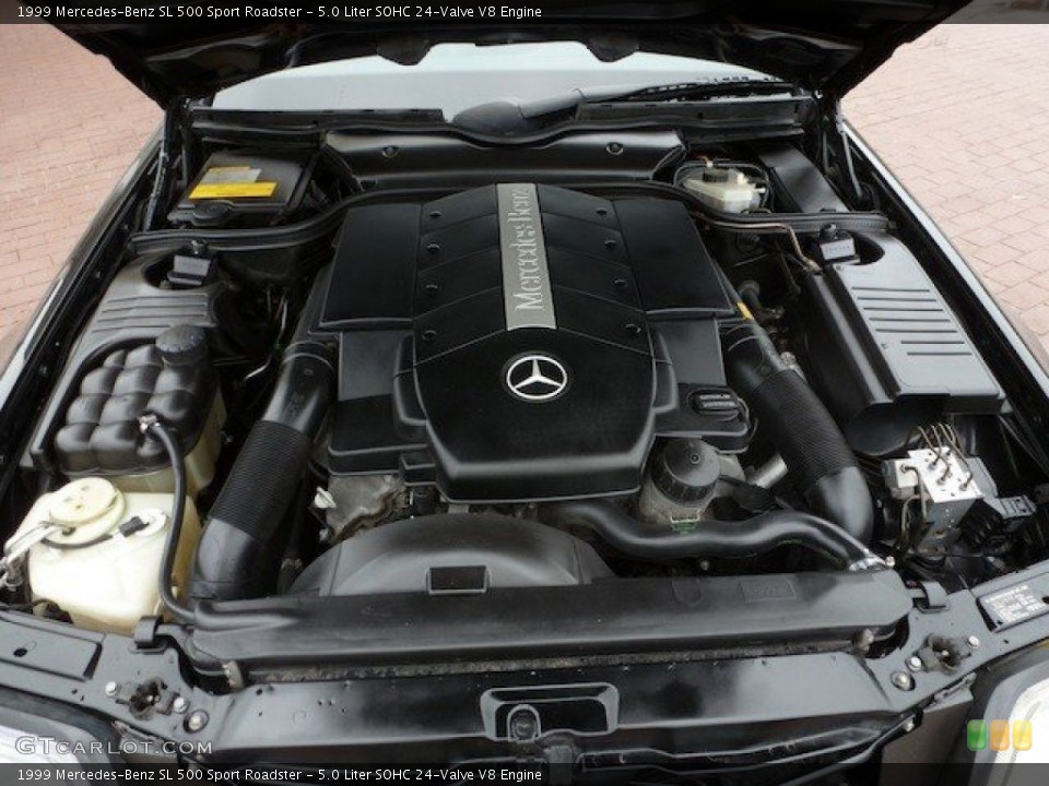 5.0 Liter SOHC 24-Valve V8 Engine for the 1999 Mercedes-Benz SL #68568853