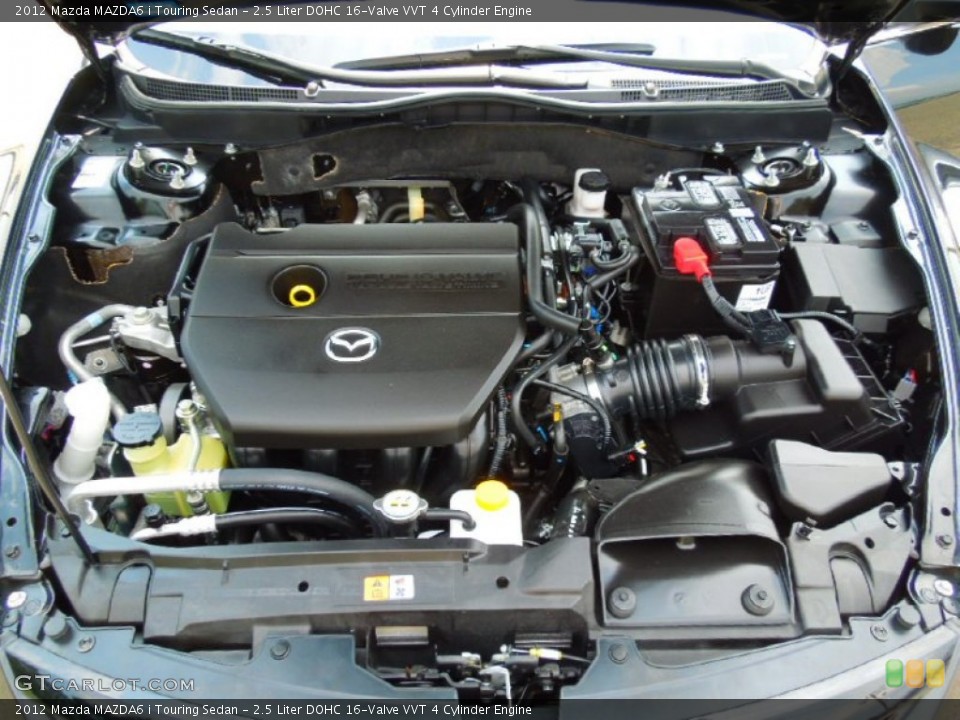 2.5 Liter DOHC 16-Valve VVT 4 Cylinder Engine for the 2012 Mazda MAZDA6 #68570203