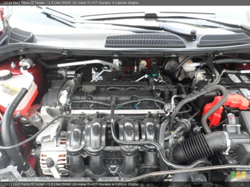 1.6 Liter DOHC 16-Valve Ti-VCT Duratec 4 Cylinder Engine for the 2013 Ford Fiesta #68570855