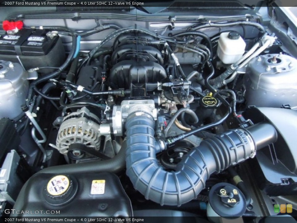 4.0 Liter SOHC 12-Valve V6 Engine for the 2007 Ford Mustang #68582513