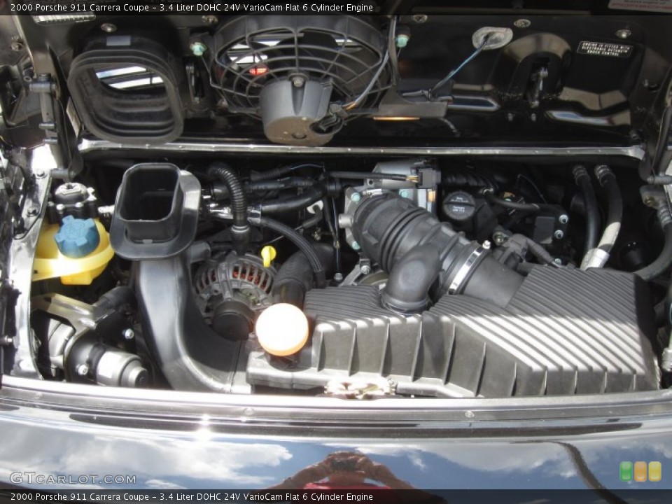 3.4 Liter DOHC 24V VarioCam Flat 6 Cylinder Engine for the 2000 Porsche 911 #68586131