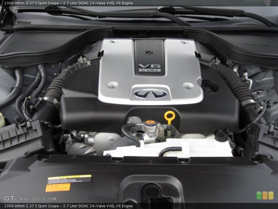 3.7 Liter DOHC 24-Valve VVEL V6 Engine for the 2009 Infiniti G #68586593
