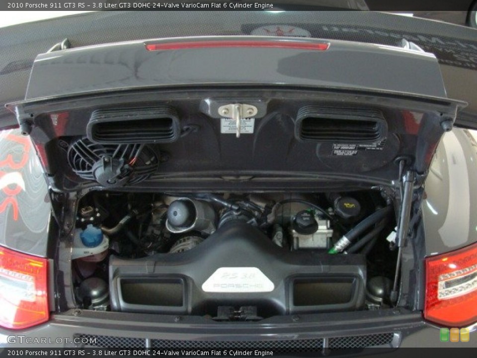 3.8 Liter GT3 DOHC 24-Valve VarioCam Flat 6 Cylinder Engine for the 2010 Porsche 911 #68589467