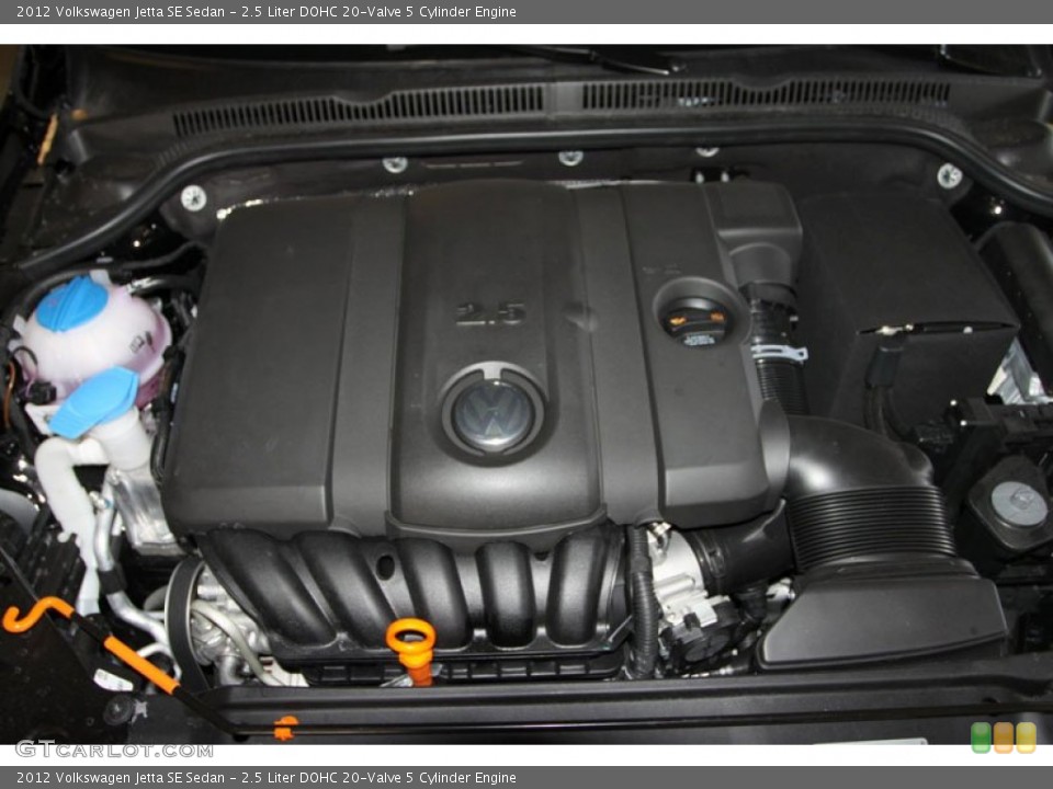 2.5 Liter DOHC 20-Valve 5 Cylinder Engine for the 2012 Volkswagen Jetta #68589977